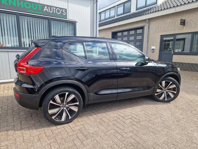 Volvo XC40 T4 Recharge R-Design Luxury-pakket (audio installatie premium, elektrisch verstelbare passagiersstoel, elektrisch verstelb. bestuurdersstoel met geheugen, elektrisch glazen panorama-dak, parkeersensor voor, rondomzicht camera)