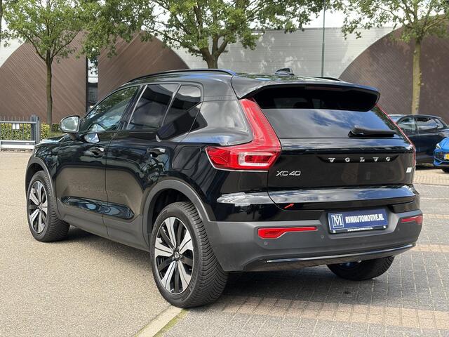 Volvo XC40 Recharge Plus SOH 92%| PILOT ASSIST ACC| ELEKTRISCHE ACHTERKLEP| DODE HOEK SENSOR |WARMTEPOMP| STOEL + STUURVERWARMING| ACHTERUITRIJCAMERA| RIJKLAAPRIJS INCL. 12 MND BOVAG GARANTIE|