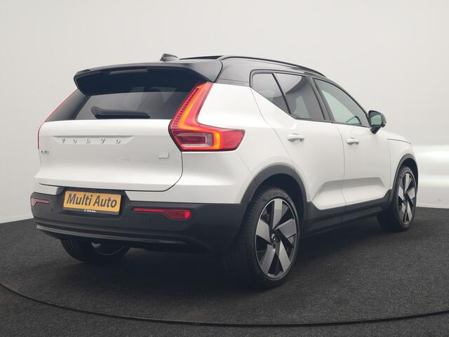Volvo XC40 Recharge Ultimate 69 kWh 231pk Dealer O.H. | Panodak | Warmtepomp | 360 Camera | Adaptive Cruise | Harman / Kardon | Sportstoelen Memory & Verwarmd | Blis | Keyless | Pilot Assist | Apple Carplay | Stuur Verwarmd | Google Assistent & | 20"L.M |