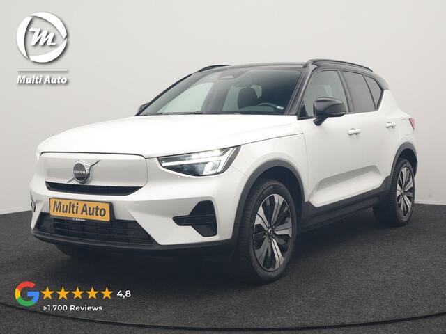 Volvo XC40 Recharge Plus 70 kWh 231pk Dealer O.H | Trekhaak Af Fabriek | Warmtepomp | Adaptive Cruise | Camera | Sportstoelen & Stuur Verwarmd | Google Assistent | Pilot Assist | Apple Carplay | Virutal Cockpit | DAB | 19"L.M