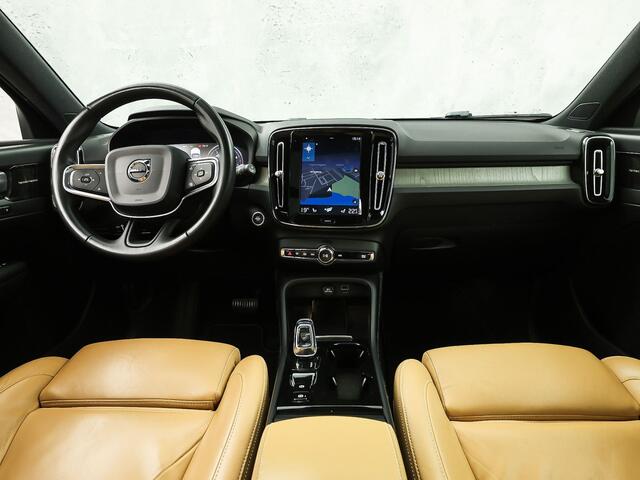 Volvo XC40 2.0 T4 Inscription 190Pk Automaat (PANORAMADAK, HARMAN/KARDON, CAMERA, MEMORY SEATS, BRUIN LEDER, APPLE CARPLAY, ZWART HEMEL, NIEUWSTAAT)