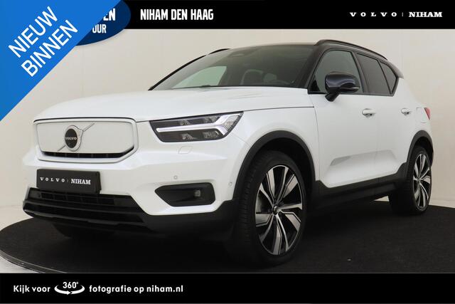 Volvo XC40 RECHARGE PRO *FULL OPTIONS!* -PANO.DAK|HARMAN/KARDON|360°CAM|POWER-SEATS|NUBUCK|PRIVACY.GLAS|TREKHAAK|20"ALL-SEASON|SoH:95%