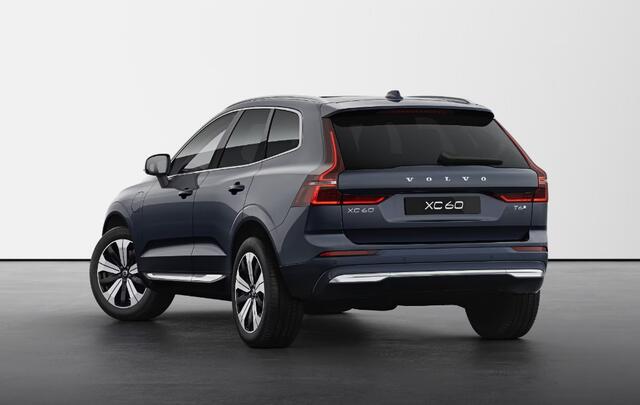 Volvo XC60 T6 350PK Long Range AWD Essential Bright Google Infotainment / Panoramisch schuif-kanteldak / Cruise control / Lederen bekleding / Parkeersensoren voor- en achterzijde / 19" lichtmetalen velgen /