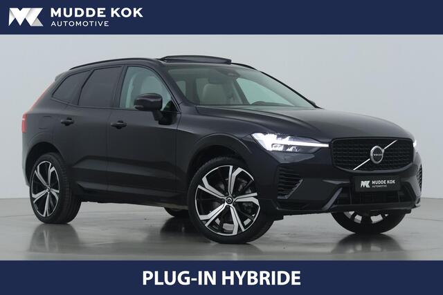 Volvo XC60 T8 Plug-in hybrid Ultra Dark | Long Range | Luchtvering | Bowers&Wilkins | Massage+Ventilatie | 21 Inch | 360° Camera