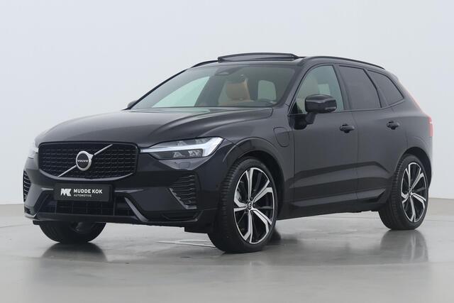 Volvo XC60 T8 Plug-in hybrid Ultra Dark | Long Range | Luchtvering | Bowers&Wilkins | Massage+Ventilatie | 21 Inch | 360° Camera