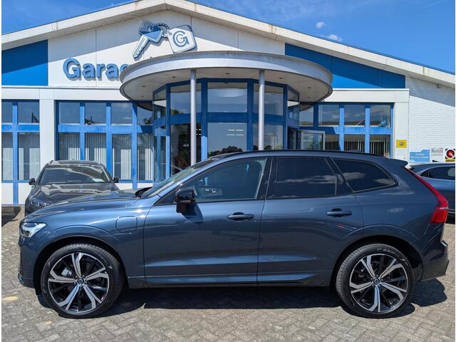 Volvo XC60 2.0 T8 Plug-in hybrid AWD Plus Dark | Luchtvering, E-Trekhaak, 360°, PANO, 21 inch velgen, Lift modus, zeer luxe!