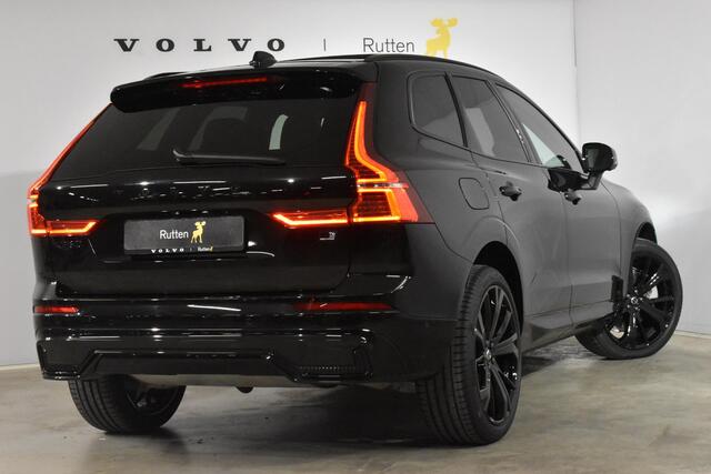 Volvo XC60 T6 350PK AWD Plus Black Edition / Adaptieve cruise control / Harman Kardon / BLIS / Panoramadak / Apple carplay / Parkeersensoren met 360 camera / Elektrische achterklep / Elektrische stoelen met geheugen / Stoel en stuurwielverwarming / 21" velgen / Trek