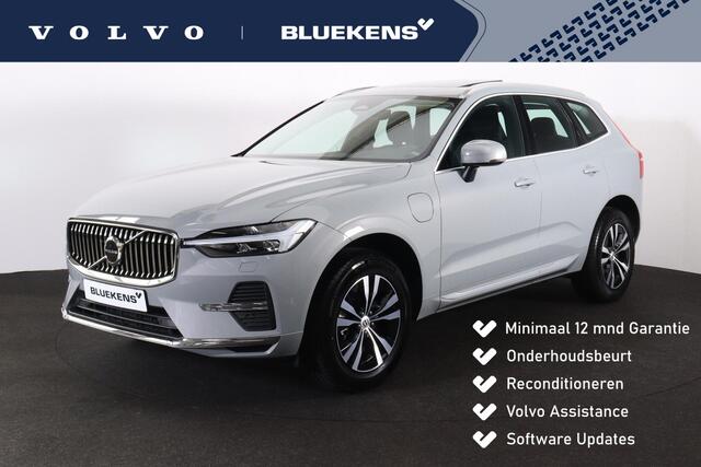 Volvo XC60 T6 Recharge AWD Core Bright - LONG RANGE - Panorama/schuifdak - IntelliSafe Assist & Surround - Adaptieve LED koplampen - Parkeercamera achter - Verwarmde voorstoelen, stuur & achterbank - Parkeersensoren voor & achter - Draadloze tel. lader - Elektr. ink