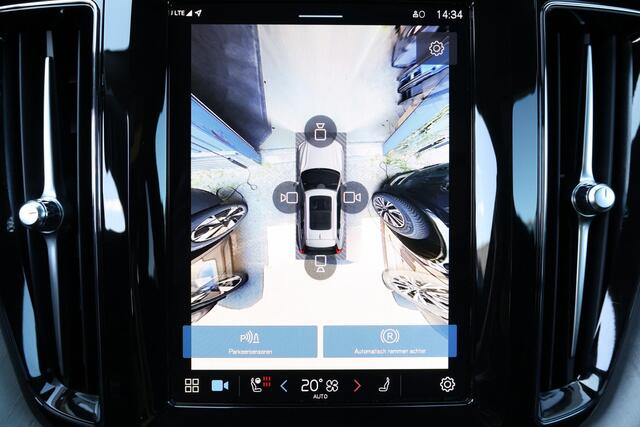 Volvo XC60 T6 Recharge AWD Plus Dark - LONG RANGE - Panorama/schuifdak - IntelliSafe Assist & Surround - 360º Camera - Harman/Kardon audio - Adaptieve LED koplampen - Verwarmde voorstoelen, stuur & achterbank - Parkeersensoren voor & achter - Elektr. bedienb. voorst