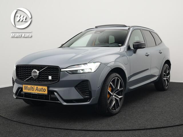 Volvo XC60 T8 AWD Polestar Engineered Plug in Hybrid 455pk Long Range Thunder Grey PHEV | Panodak | Lederen Sportstoelen Memory | Google Assistant | Pilot Assist | Harman Kardon | Head Up | Adaptive Cruise | L.M. 21" | Virtual | 360 Camera | Navigatie | Apple Carpl