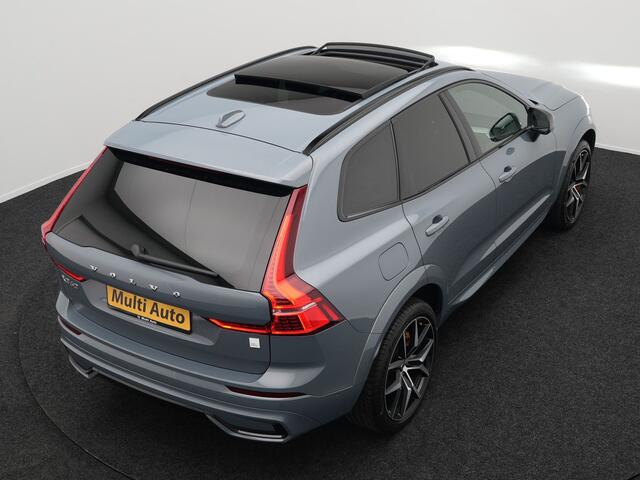 Volvo XC60 T8 AWD Polestar Engineered Plug in Hybrid 455pk Long Range Thunder Grey PHEV | Panodak | Lederen Sportstoelen Memory | Google Assistant | Pilot Assist | Harman Kardon | Head Up | Adaptive Cruise | L.M. 21" | Virtual | 360 Camera | Navigatie | Apple Carpl