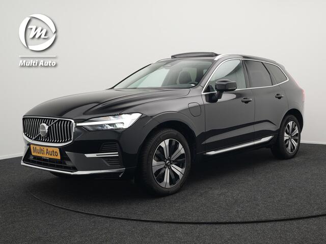 Volvo XC60 T6 Plug-in hybrid AWD Plus Bright PHEV | Panodak | Adaptive Cruise | Harman Kardon | Lederen Sportstoelen Memory | Camera | Google Maps | 19"L.M | Keyless | Stuurverwarming |
