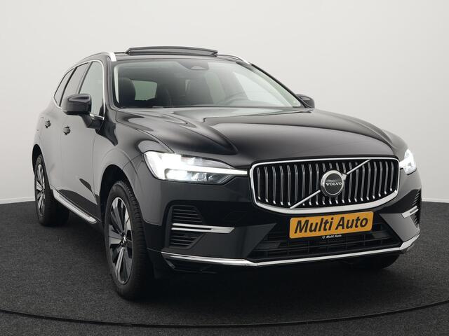 Volvo XC60 T6 Plug-in hybrid AWD Plus Bright PHEV | Panodak | Adaptive Cruise | Harman Kardon | Lederen Sportstoelen Memory | Camera | Google Maps | 19"L.M | Keyless | Stuurverwarming |