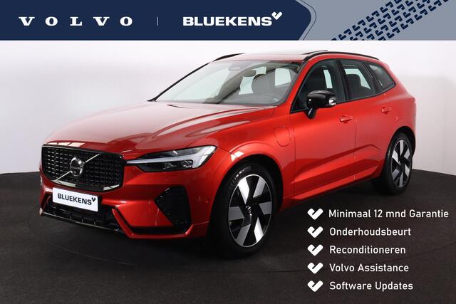 Volvo XC60 T6 Recharge AWD Ultimate Dark - Luchtvering - Panorama/schuifdak - IntelliSafe Assist & Surround - 360º Camera - Bowers & Wilkins audio - Adaptieve LED koplampen - Verwarmde voorstoelen, stuur & achterbank - Parkeersensoren voor & achter - Elektr. bedienb