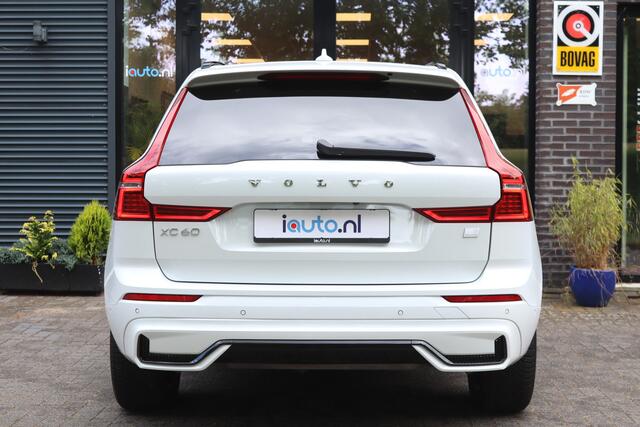 Volvo XC60 2.0 T6 Plug-in hybrid AWD Plus Dark Pano/LED/ACC/Leder/Elek. sportstoelen+mem/Keyless/360Camera/HK/Virtual Cockpit/DAB+