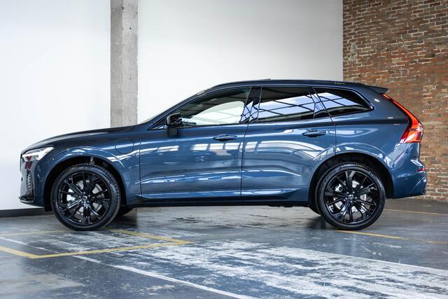 Volvo XC60 T6 Plug-in hybrid AWD Ultra Black Edition | Nieuw model! | Direct leverbaar | Adaptive cruise control | Google infotainment | luchtvering | Harman Kardon premium audio | 360° Parkeercamera | Parkeersensoren voor + achter | Stoel en stuurwiel verwarming | 