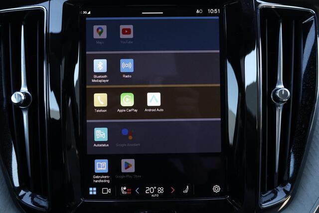Volvo XC60 T6 Recharge AWD Plus Dark - LONG RANGE - Luchtvering - Panorama/schuifdak - IntelliSafe Assist & Surround - 360º Camera - Adaptieve LED koplampen - Verwarmde voorstoelen, stuur & achterbank - Parkeersensoren voor & achter - Elektr. bedienb. voorstoelen me