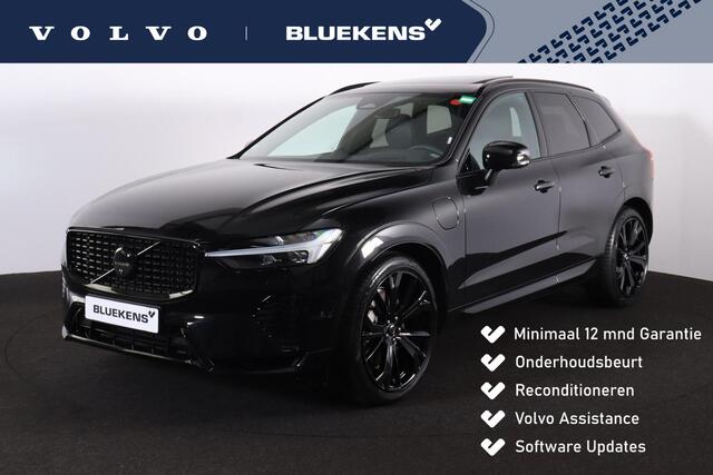 Volvo XC60 T8 Recharge AWD Plus Black Edition - LONG RANGE - Luchtvering - Panorama/schuifdak - IntelliSafe Assist & Surround - Bowers & Wilkins audio - 360º Camera - Adaptieve LED koplampen - Parkeersensoren voor & achter - Elektr. bedienb. voorstoelen met geheugen