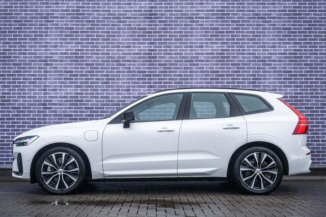 Volvo XC60 T6 Recharge AWD Ultimate Dark | Long Range | Luchtvering | Trekhaak | Bowers & Wilkins audio | 360º Camera | Parkeerverwarming | Panoramadak | Contourstoelen met geheugenfunctie | Google Maps navigatie
