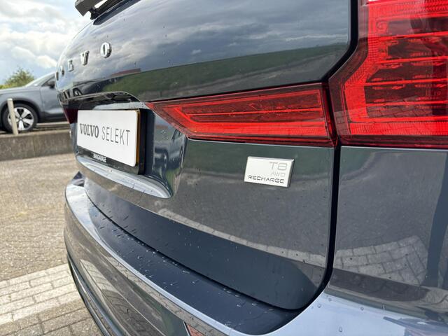 Volvo XC60 T8 Plug-in hybrid AWD Ultra Dark | Luchtvering | 360 Camera | Trekhaak | Harman/Kardon |