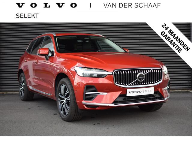 Volvo XC60 T6 350pk AWD Inscription / Long Range / H&K Audio / Leder / Panoramadak / FULL-LED / Stoel + Stuurw. Verwarming / Elektr. Bestuurdersstoel / 360 Camera / Trekhaak / 19'' / ACC / Draadloze oplader /
