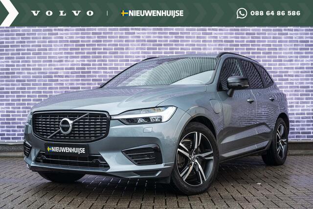 Volvo XC60 T6 Recharge AWD R-Design | Luchtvering | Trekhaak | Parkeerverwarming | Adaptive Cruise control | Camera | Verwarmbare voorruit | Adaptieve Full LED koplampen | Geheugen best. stoel