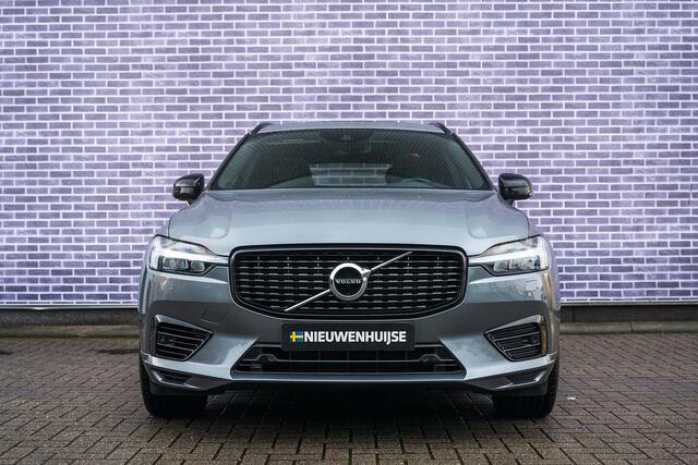 Volvo XC60 T6 Recharge AWD R-Design | Luchtvering | Trekhaak | Parkeerverwarming | Adaptive Cruise control | Camera | Verwarmbare voorruit | Adaptieve Full LED koplampen | Geheugen best. stoel