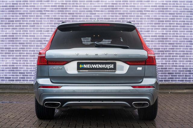 Volvo XC60 T6 Recharge AWD R-Design | Luchtvering | Trekhaak | Parkeerverwarming | Adaptive Cruise control | Camera | Verwarmbare voorruit | Adaptieve Full LED koplampen | Geheugen best. stoel