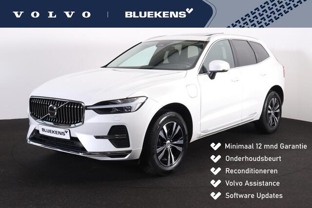 Volvo XC60 T6 Recharge AWD Core Bright - LONG RANGE - Panorama/schuifdak - IntelliSafe Assist & Surround - Adaptieve LED koplampen - Parkeercamera achter - Verwarmde voorstoelen, stuur & achterbank - Parkeersensoren voor & achter - Draadloze tel. lader - Standkachel