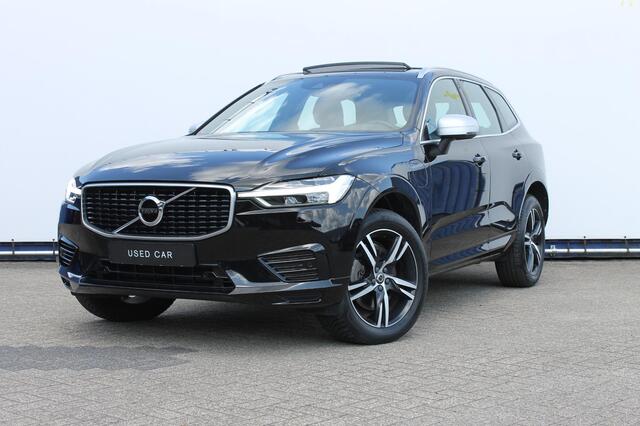 Volvo XC60 T8 Twin Engine AWD R-Design Luchtvering / Head-up display / BLIS / Elektrisch bedienbare bestuurderstoel met geheugen / Cruise control / Achteruitrij camera / Apple Carplay / Android auto /
