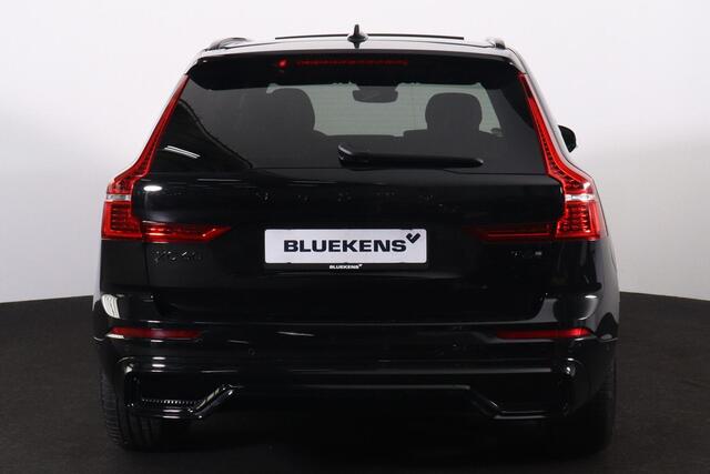 Volvo XC60 T6 Recharge AWD Plus Black Edition - LONG RANGE - Luchtvering - Panorama/schuifdak - IntelliSafe Assist & Surround - 360º Camera - Harman/Kardon audio - Adaptieve LED koplampen - Verwarmde voorstoelen, stuur & achterbank - Parkeersensoren voor & achter -