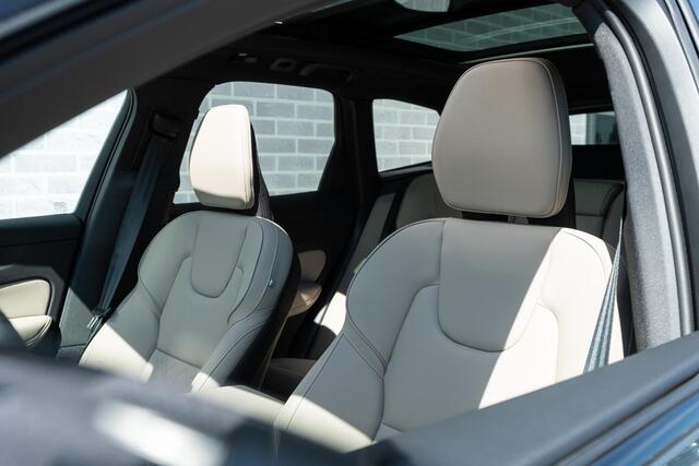 Volvo XC60 T6 AWD 350 pk Plug-in hybrid Plus Dark | Long Range | Google | Luchtvering | Head-Up Display | Schuif-/Kanteldak | 360 Camera | Getint Glas | Keyless | Zitverlenging | Stoelverwarming Voor + Achter | Memory | Elek. Stoelen | Adaptieve Cruise | Elek. Stoel