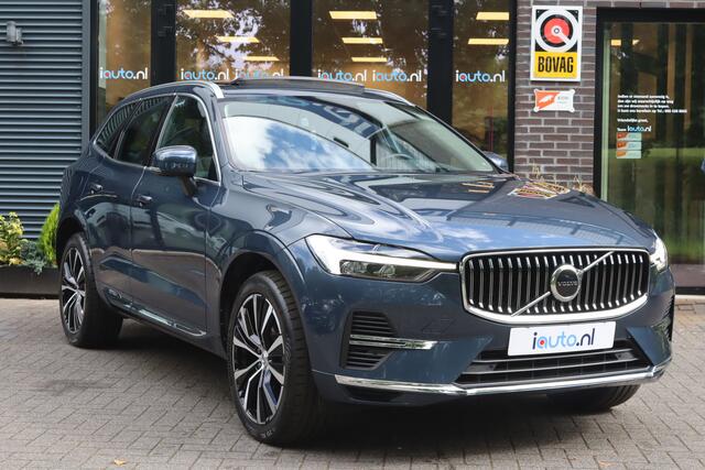 Volvo XC60 2.0 Recharge T6 AWD Ultimate Bright Pano/LED/Leder/Head-up/BLIS/Elek. sportstoelen+mem/Keyless/Camera/Virtual Cockpit/20"/DAB+