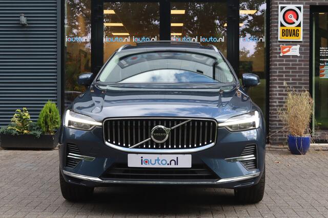 Volvo XC60 2.0 Recharge T6 AWD Ultimate Bright Pano/LED/Leder/Head-up/BLIS/Elek. sportstoelen+mem/Keyless/Camera/Virtual Cockpit/20"/DAB+