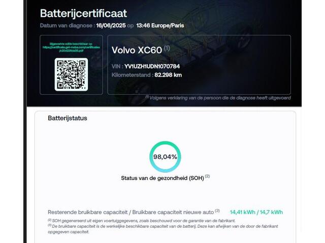 Volvo XC60 2.0 T6 Plug-in hybrid AWD R-Design | Trekhaak Electr. | Sportstoelen | Harman-Kardon | 360° Camera | Panoramadak | Standverwarming |