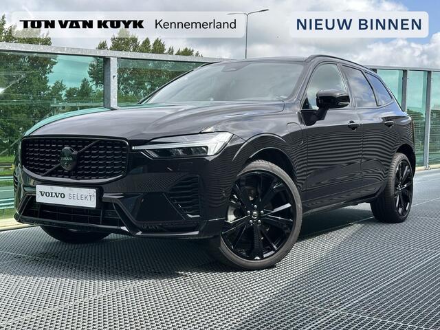 Volvo XC60 2.0 T8 Plug-in hybrid AWD Ultra Black Edition Automaat, Driver assist, BLIS, Adaptive cruise, Bowers&Wilkins audio, Panoramadak, 20 inch wielen, Extra getinte ramen, 360 graden parkeercamera