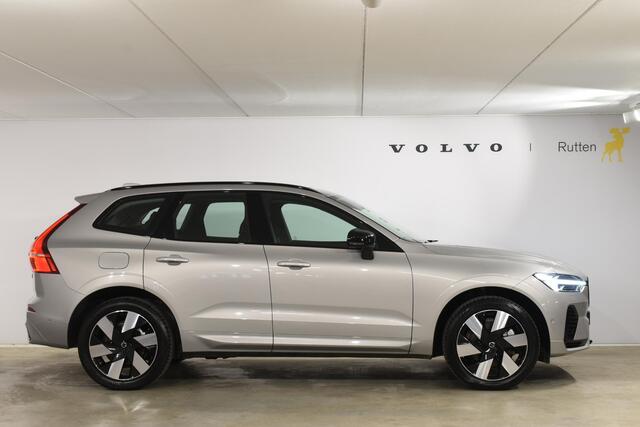 Volvo XC60 T6 350PK Long Range AWD Ultra Dark / Navigatie / Adaptieve Cruisecontrol / Head Up-Display / Panorama dak / Leder / Elektrische stoelen / 360 Camera / Trekhaak /