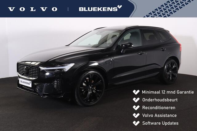 Volvo XC60 T8 Recharge AWD Ultra Black Edition - LONG RANGE - Luchtvering - Panorama/schuifdak - IntelliSafe Assist & Surround - 360º Camera - Adaptieve LED koplampen - Verwarmde voorstoelen & stuur - Parkeersensoren voor & achter - Elektr. bedienb. voorstoelen met