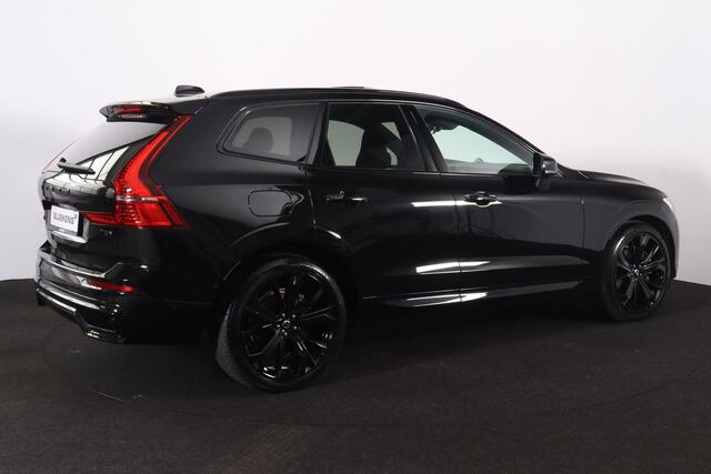Volvo XC60 T8 Recharge AWD Ultra Black Edition - LONG RANGE - Luchtvering - Panorama/schuifdak - IntelliSafe Assist & Surround - 360º Camera - Adaptieve LED koplampen - Verwarmde voorstoelen & stuur - Parkeersensoren voor & achter - Elektr. bedienb. voorstoelen met
