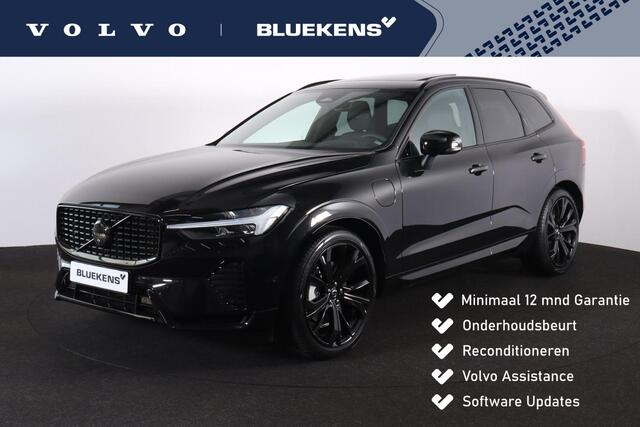 Volvo XC60 T6 Recharge AWD Ultra Black Edition - Luchtvering - Head-up display - Nappaleder - Voorstoelen elektr. verstelbaar met geheugen, ventilatie en massage - 360° camera - IntelliSafe Assist & Surround - 21" LMV - Panoramisch schuif-/kanteldak - Harman Kardon