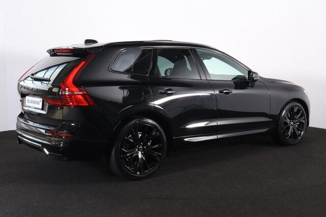 Volvo XC60 T6 Recharge AWD Ultra Black Edition - Luchtvering - Head-up display - Nappaleder - Voorstoelen elektr. verstelbaar met geheugen, ventilatie en massage - 360° camera - IntelliSafe Assist & Surround - 21" LMV - Panoramisch schuif-/kanteldak - Harman Kardon