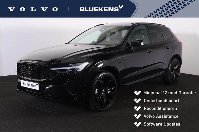 Volvo XC60 T6 Recharge AWD Plus Black Edition - LONG RANGE - Panorama/schuifdak - IntelliSafe Assist & Surround - 360º Camera - Verwarmde voorstoelen, stuur & achterbank - Parkeersensoren voor & achter - Elektr. bedienb. voorstoelen met geheugen - Head up display -