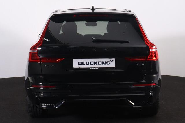 Volvo XC60 T6 Recharge AWD Ultra Black Edition - LONG RANGE - Luchtvering - Panorama/schuifdak - IntelliSafe Assist & Surround - 360º Camera - Adaptieve LED koplampen - Verwarmde voorstoelen, stuur & achterbank - Parkeersensoren voor & achter - Elektr. bedienb. voor