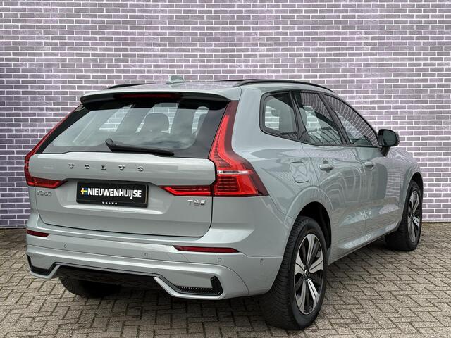 Volvo XC60 2.0 T6 Plug-in hybrid AWD Plus Dark | Adaptieve cruise control | 360° camera | Trekhaak | Stoel- en stuurverwarming | Dode hoek detectie BLIS | Panorama dak | All season banden | Google Auto |