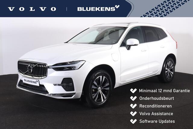 Volvo XC60 T6 Recharge AWD Core Bright - LONG RANGE - Panorama/schuifdak - IntelliSafe Assist & Surround - Adaptieve LED koplampen - Parkeercamera achter - Verwarmde voorstoelen, stuur & achterbank - Draadloze tel. lader - Standkachel - Extra getint glas - 18' LMV