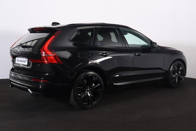 Volvo XC60 T6 Recharge AWD Plus Black Edition - LONG RANGE - Luchtvering - Panorama/schuifdak - IntelliSafe Assist & Surround - 360º Camera - Harman/Kardon audio - Adaptieve LED koplampen - Verwarmde voorstoelen, stuur & achterbank - Parkeersensoren voor & achter - 
