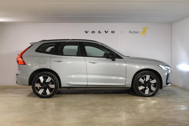Volvo XC60 T6 350PK Automaat Plug-in Hybrid AWD Ultra Dark / Navigatie / Luchtvering / 360 Camera / Adaptieve Cruise Control / Stuurverwarming / Stoelverwarming v+a / Elektr. Achterklep / Schuifdak / Trekhaak