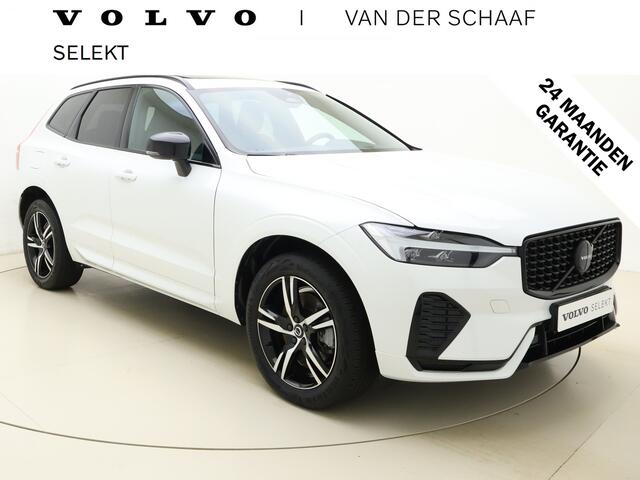Volvo XC60 B5 251pk R-Design / Head-Up / Panoramadak / Harman&Kardon Audio / Black Pack / Elektr. Stoelen / Elektr. Trekhaak / Noodreservewiel / Stoel + Stuurw. Verwarming / 4 - Zone Climate / Achterb. Verwarming /