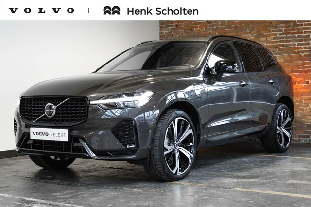 Volvo XC60 T8 Plug-in hybrid AWD Ultra Dark | 360° Parkeercamera | Stoelverwarming | 21'' Lichtmetalen velgen | Luchtvering | Electrische Wegklapbare Trekhaak | Harman Kardon Premium Audio | Google Infotainment | Longe Range