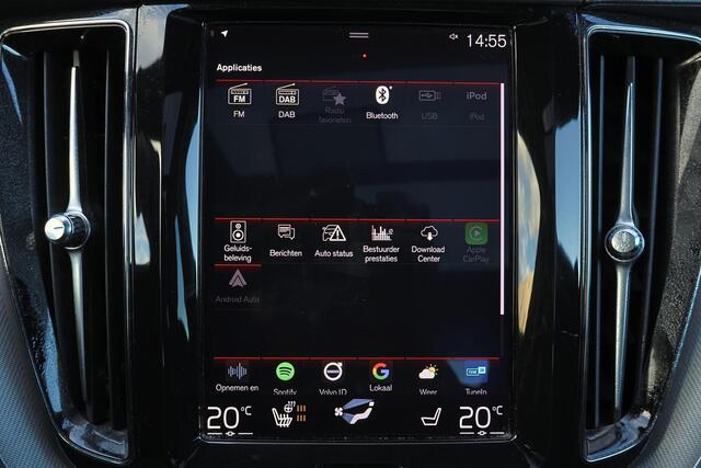 Volvo XC60 T8 Recharge AWD R-Design - Luchtvering - Panorama/schuifdak - IntelliSafe Assist & Surround - 360º Camera - Harman/Kardon audio - Adaptieve LED koplampen - Verwarmde voorstoelen, stuur & achterbank - Parkeersensoren voor & achter - Elektr. bedienb. voorst